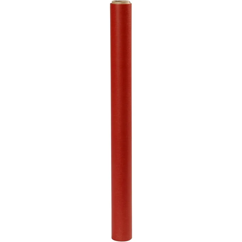 Geschenkpapier , B 50 cm, 60 g, Rot, 5 m/ 1 Rolle