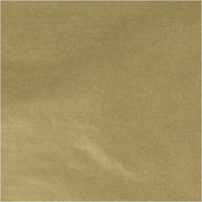 Seidenpapier, Blatt 50x70 cm, 17 g, Gold, 25 Bl./ 1 Pck