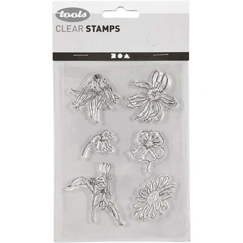 Silikonstempel, Sommer, Blatt 11x15,5 cm, 1 Bl.