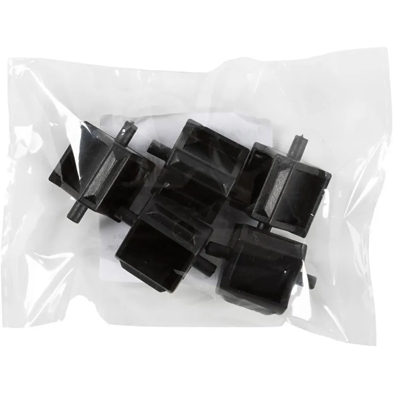 Klebeband-Rollenkern, Schwarz, 5 Stk/ 1 Pck