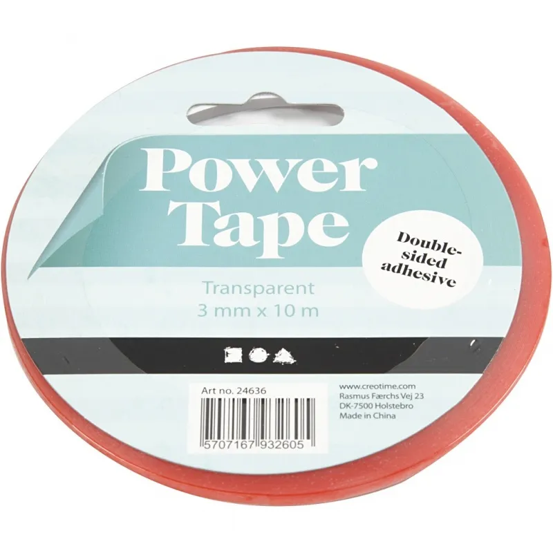 Power Tape, B 3 mm, 10 m/ 1 Rolle