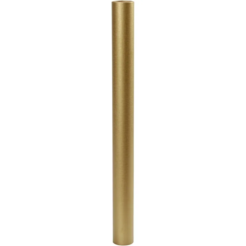 Geschenkpapier , B 50 cm, 60 g, Gold, 5 m/ 1 Rolle