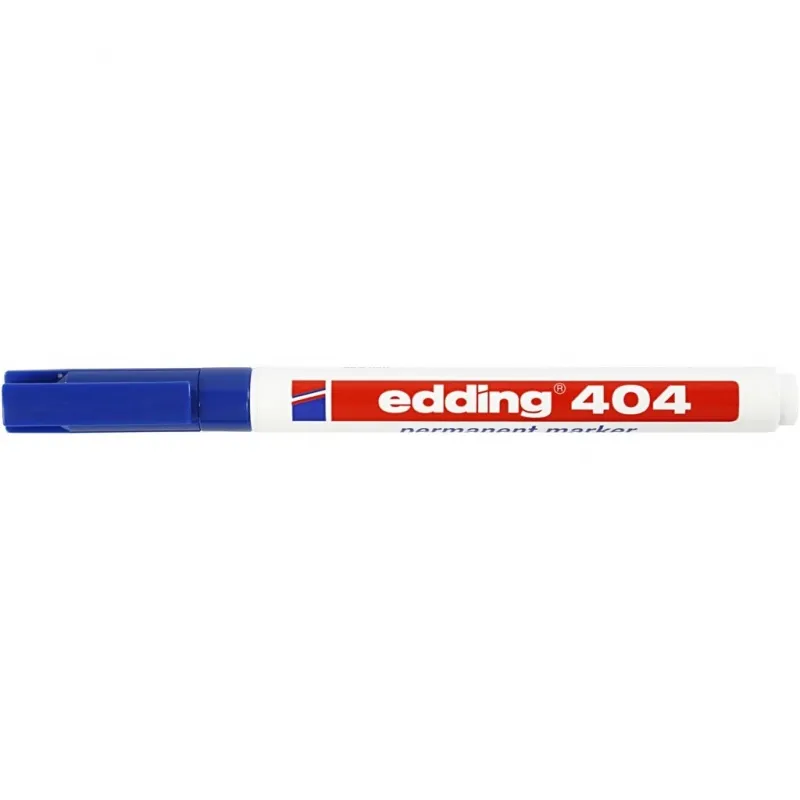 Edding 404 Marker, Strichstärke 0,75 mm, Blau, 1 Stk