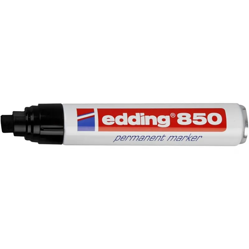 Edding 850 Marker, Strichstärke 5-15 mm, Schwarz, 1 Stk