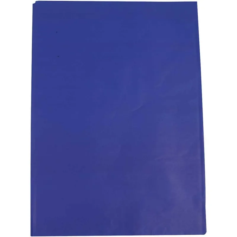 Seidenpapier, Blatt 50x70 cm, 17 g, Blau, 25 Bl./ 1 Pck