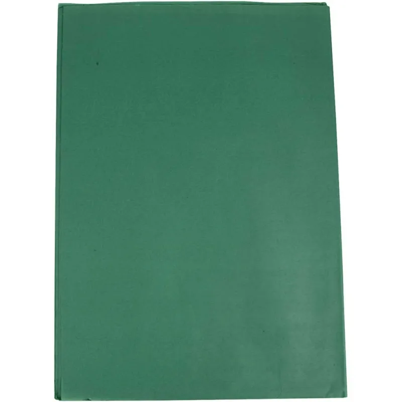 Seidenpapier, Blatt 50x70 cm, 17 g, Grün, 25 Bl./ 1 Pck