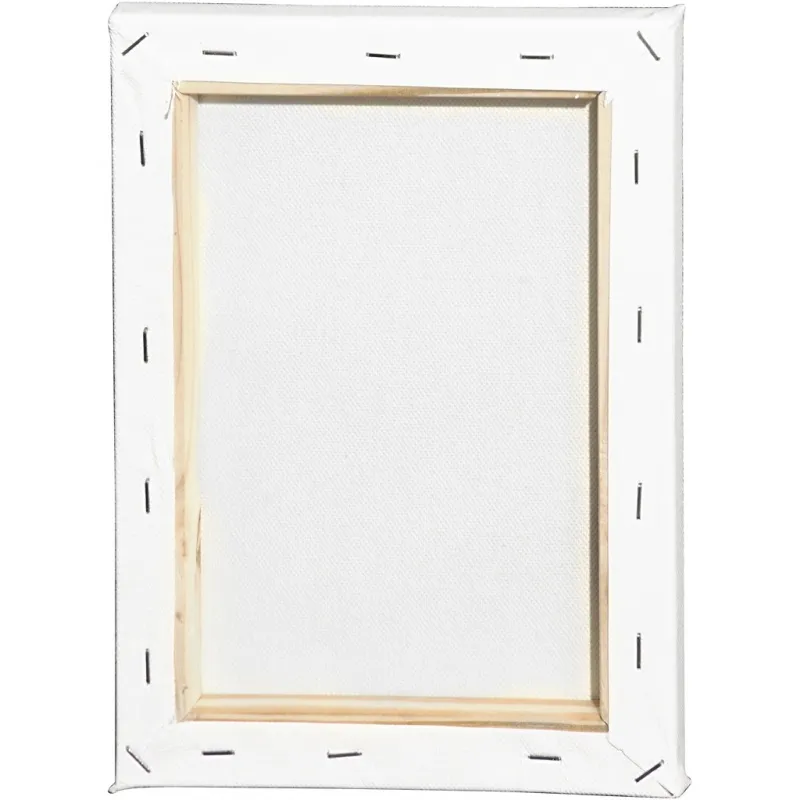 Leinwand, T 1,6 cm, Größe 18x24 cm, 360 g, Weiß, 1 Stk