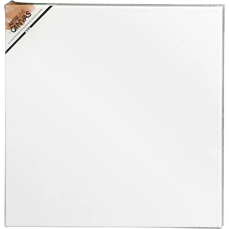 Leinwand, T 1.6 cm, Größe 40x40 cm, 360 g, Weiß, 1 Stk