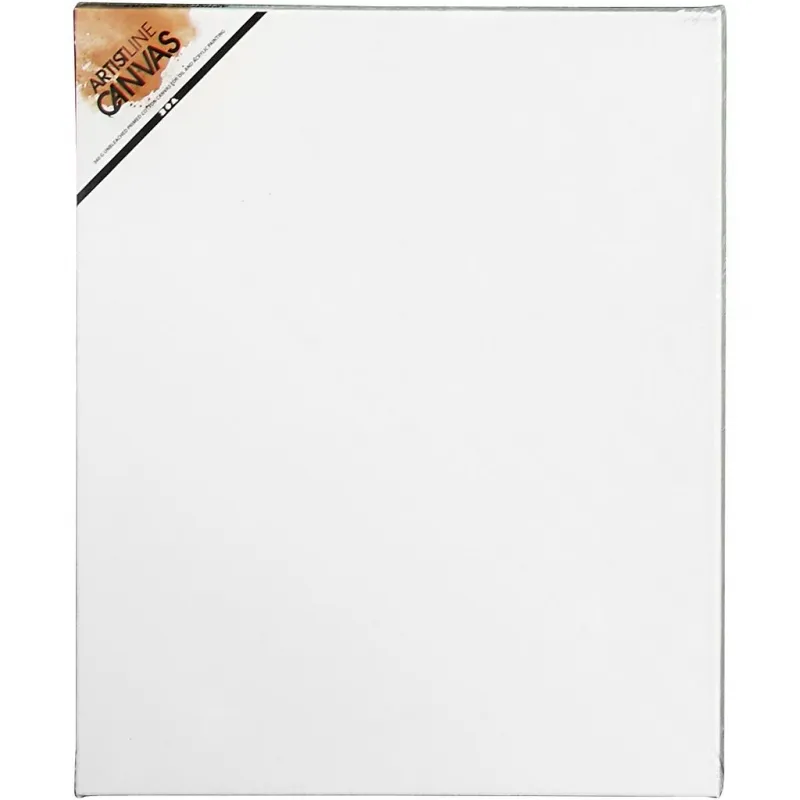 Leinwand, T 1,6 cm, Größe 50x60 cm, 360 g, Weiß, 5 Stk/ 1 Pck