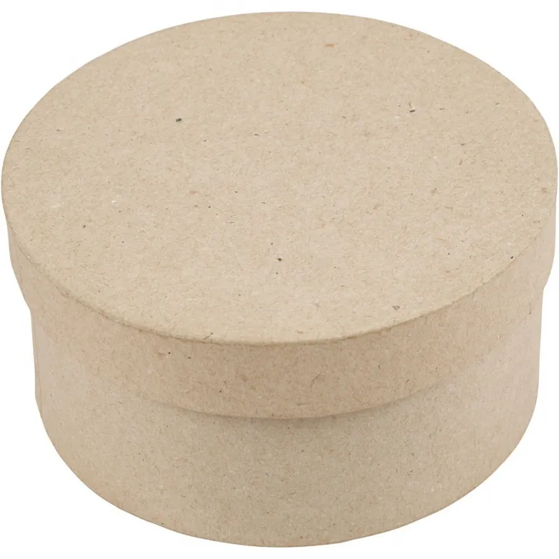 Runde Schachteln , H 5+6,5+7,5 cm, D 10+13+16 cm, 3 Stk/ 1 Set