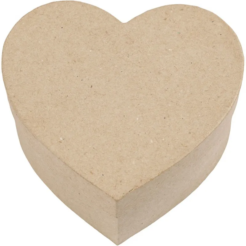 Herzförmige Schachteln, H 5+6,5+7,5 cm, B 10+12,5+15 cm, 3 Stk/ 1 Set
