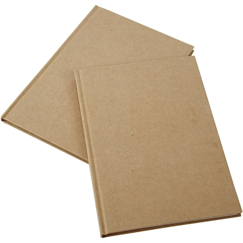 Notizbuch , A5, linien, 60 g, Braun, 1 Stk