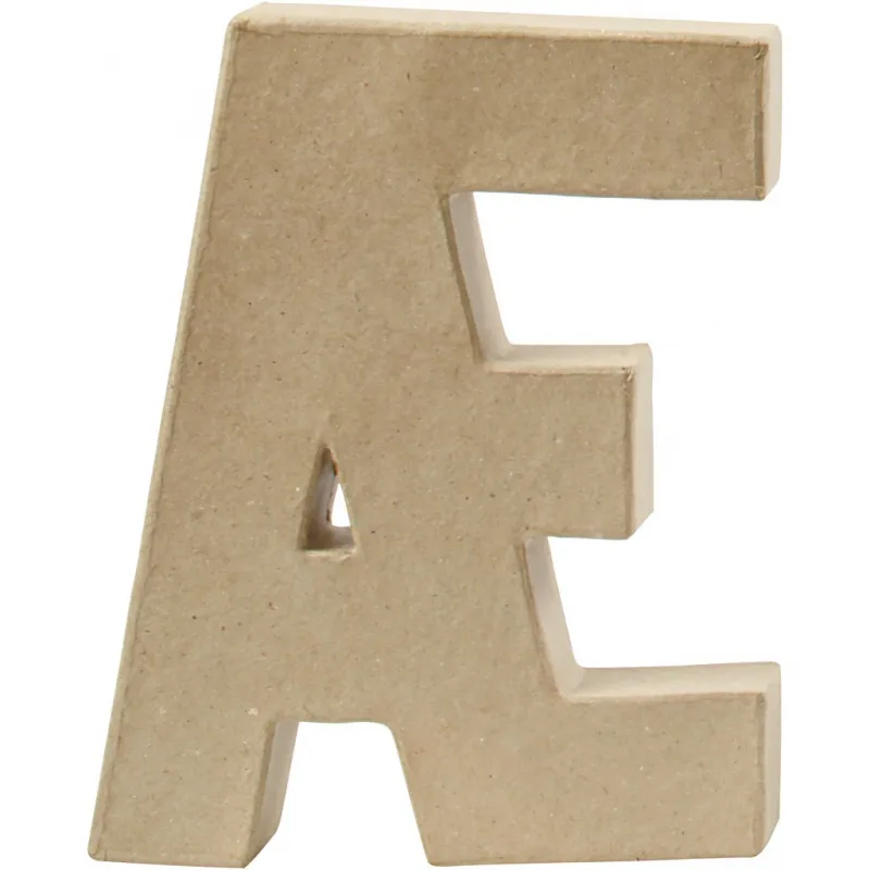 Buchstabe, Æ, H 20,5 cm, B 16 cm, Dicke 2,5 cm, 1 Stk