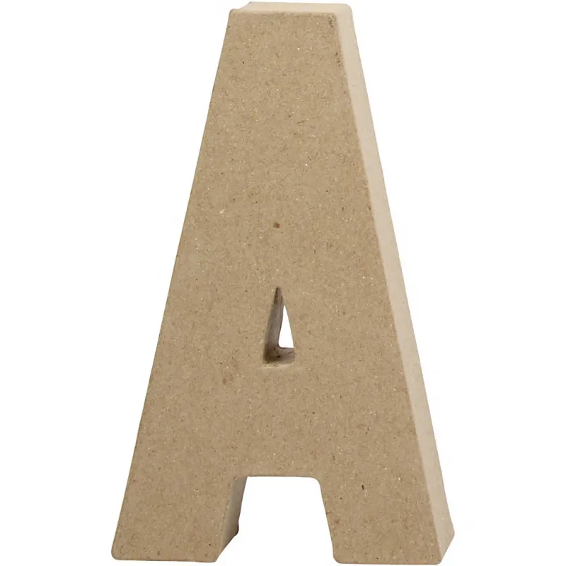 Buchstabe, A, H 20,5 cm, B 11,8 cm, Dicke 2,5 cm, 1 Stk