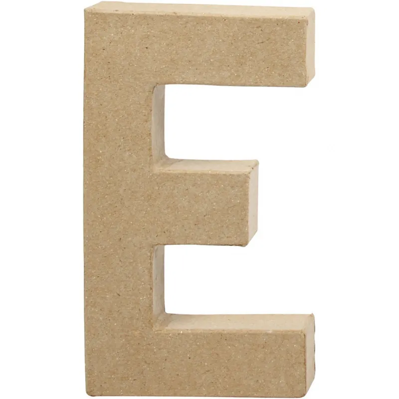 Buchstabe, E, H 20,5 cm, B 11,5 cm, Dicke 2,5 cm, 1 Stk