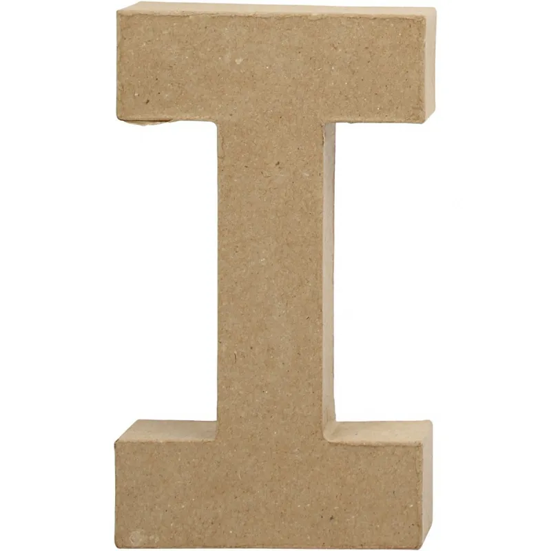 Buchstabe, I, H 19,9 cm, B 11,2 cm, Dicke 2,6 cm, 1 Stk