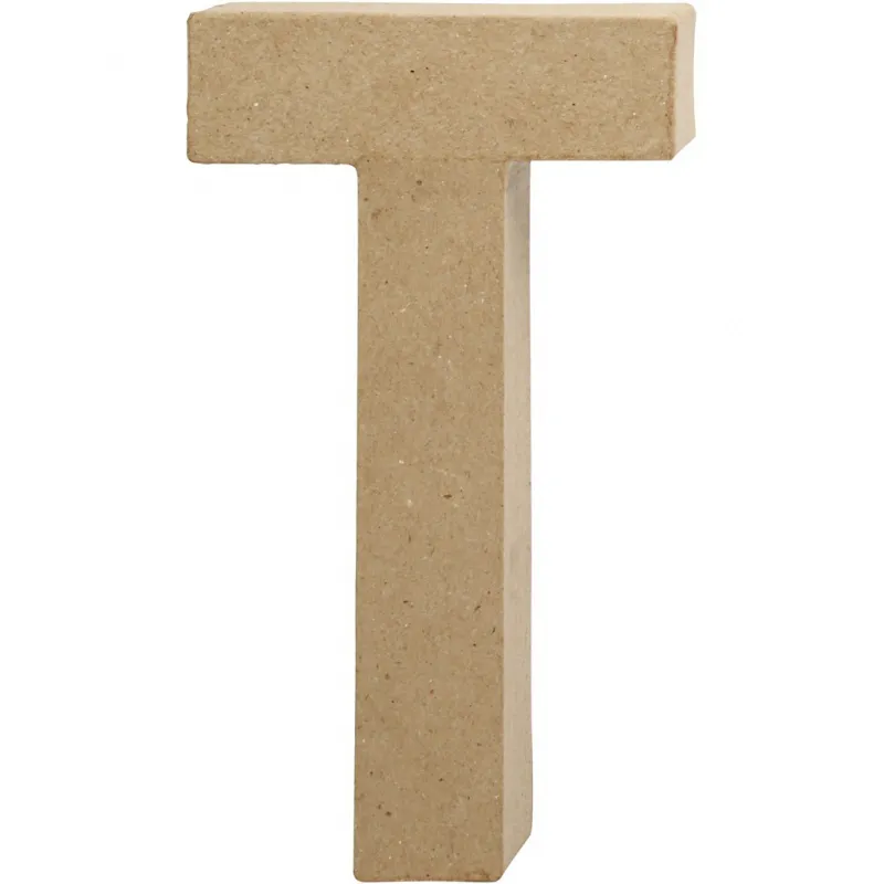 Buchstabe, T, H 20,5 cm, B 11 cm, Dicke 2,5 cm, 1 Stk