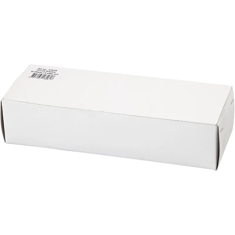 Lackierpinsel, L 18,5 cm, B 35 mm, Flach, 12 Stk/ 1 Pck