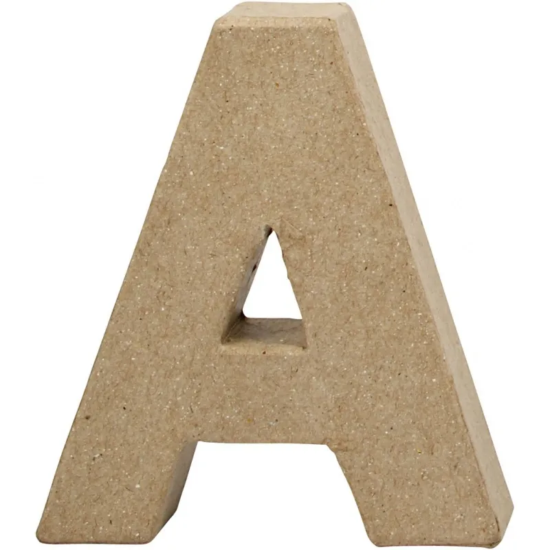 Buchstabe, A, H 10 cm, B 9,5 cm, Dicke 1,7 cm, 1 Stk