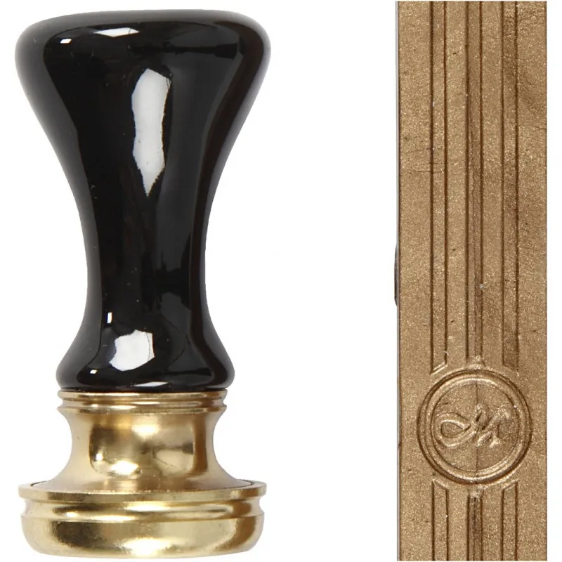 Lack & Siegel Starterset, D 17 mm, Gold, 1 Set