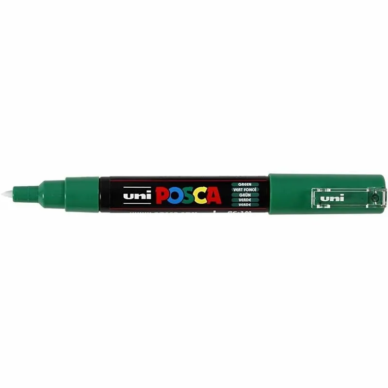 Posca Marker , Nr. PC-1M, Strichstärke 0,7 mm, extrafein, Hellgrün, 1 Stk