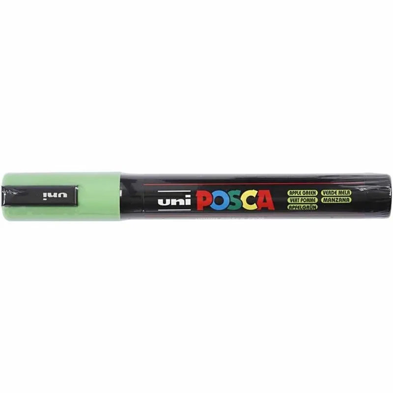 Posca Marker , Nr. PC-5M, Strichstärke 2,5 mm, Medium, Apple Green, 1 Stk