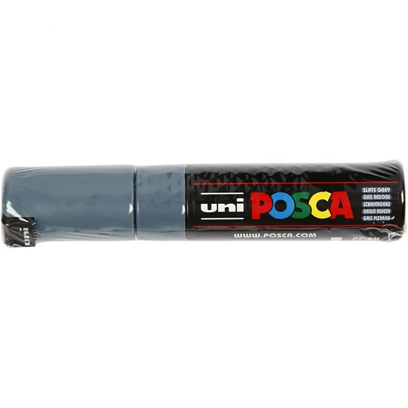 Posca Marker , Nr. PC-8K, Strichstärke 8 mm, breit, Schiefergrau, 1 Stk