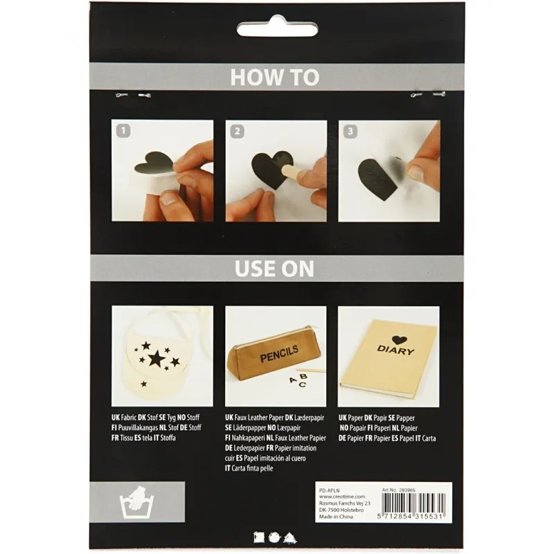 Rub-on Stickers, Meer, Blatt 12,2x15,3 cm, 1 Pck