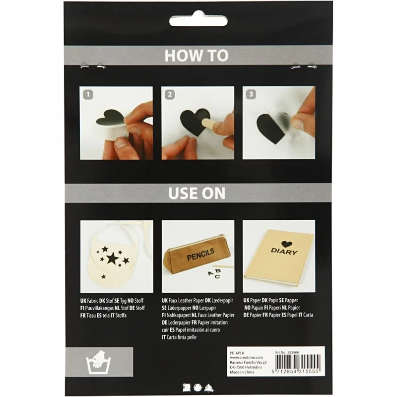 Rub-on Stickers, Buchstaben & Zahlen, H 17 mm, B 17 mm, Blatt 12,2x15,3 cm, Schwarz, 1 Pck
