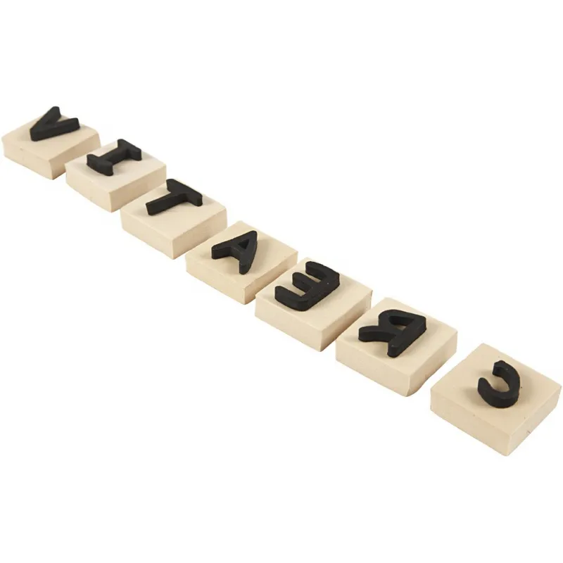 Schaumstoff-Stempel, Größe 3x3 cm, Dicke 13 mm, 42 Stk/ 1 Pck