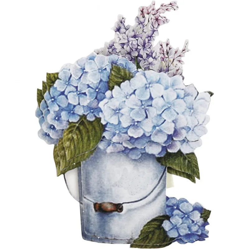 3D-Découpage-Motive, Blumen, Blatt 21x30 cm, 4 Bl./ 1 Pck