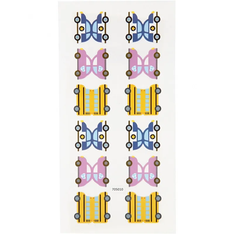 Index Sticker, Blatt 7,5x15 cm, 10 Pck/ 1 Pck