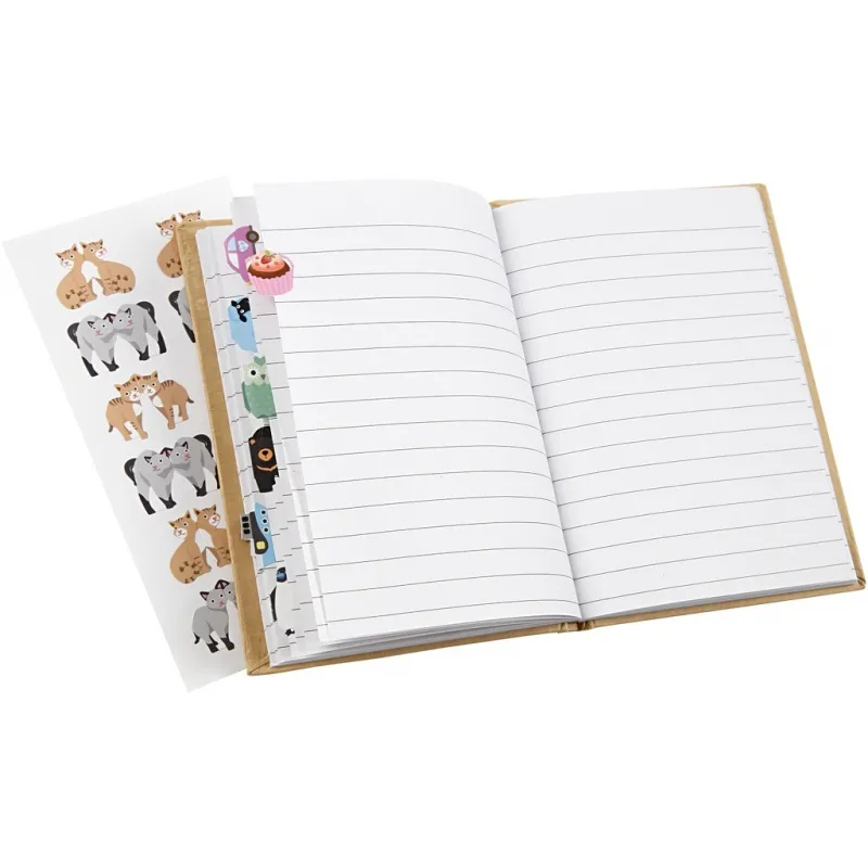 Index Sticker, Blatt 7,5x15 cm, 10 Pck/ 1 Pck