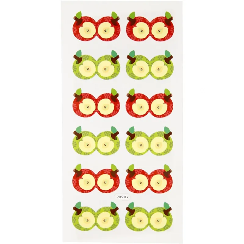 Index Sticker, Blatt 7,5x15 cm, 10 Pck/ 1 Pck