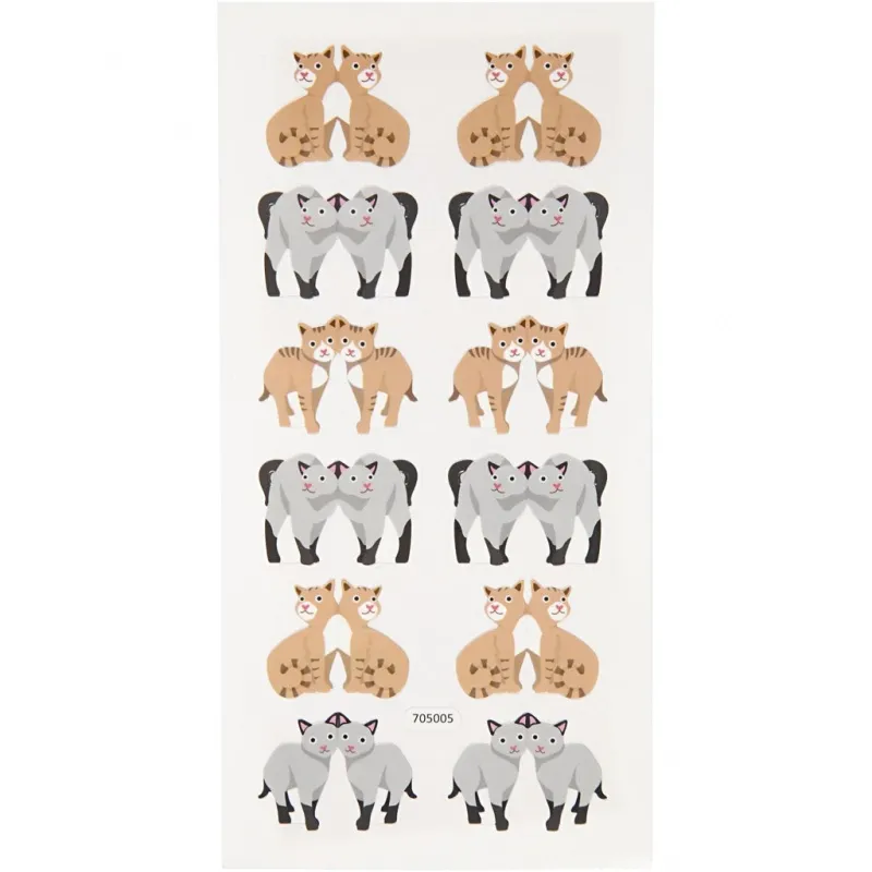 Index Sticker, Blatt 7,5x15 cm, 10 Pck/ 1 Pck