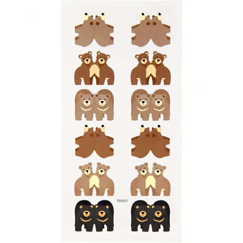 Index Sticker, Blatt 7,5x15 cm, 10 Pck/ 1 Pck