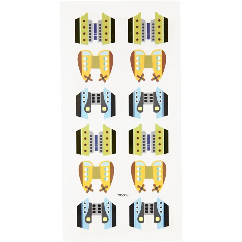 Index Sticker, Blatt 7,5x15 cm, 10 Pck/ 1 Pck