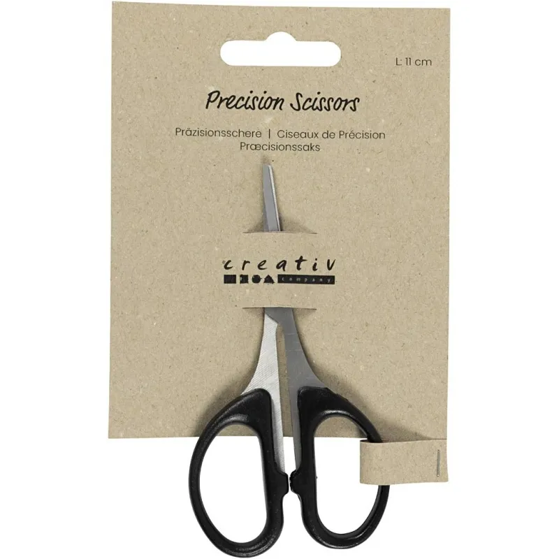 Präzisionsschere, L 11 cm, für Rechtshänder , 1 Stk