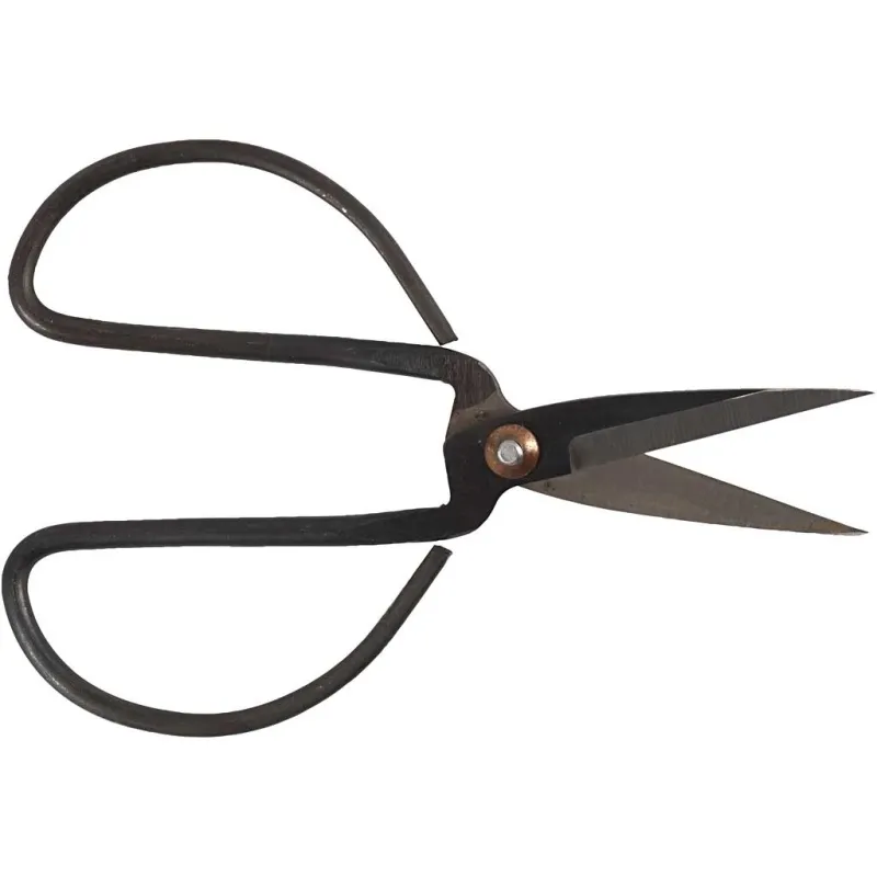 Altmodische Bastelschere, L 15 cm, B 8 cm, 1 Stk