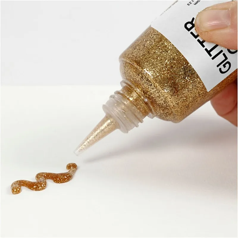 Glitzerkleber, Gold, 118 ml/ 1 Fl.