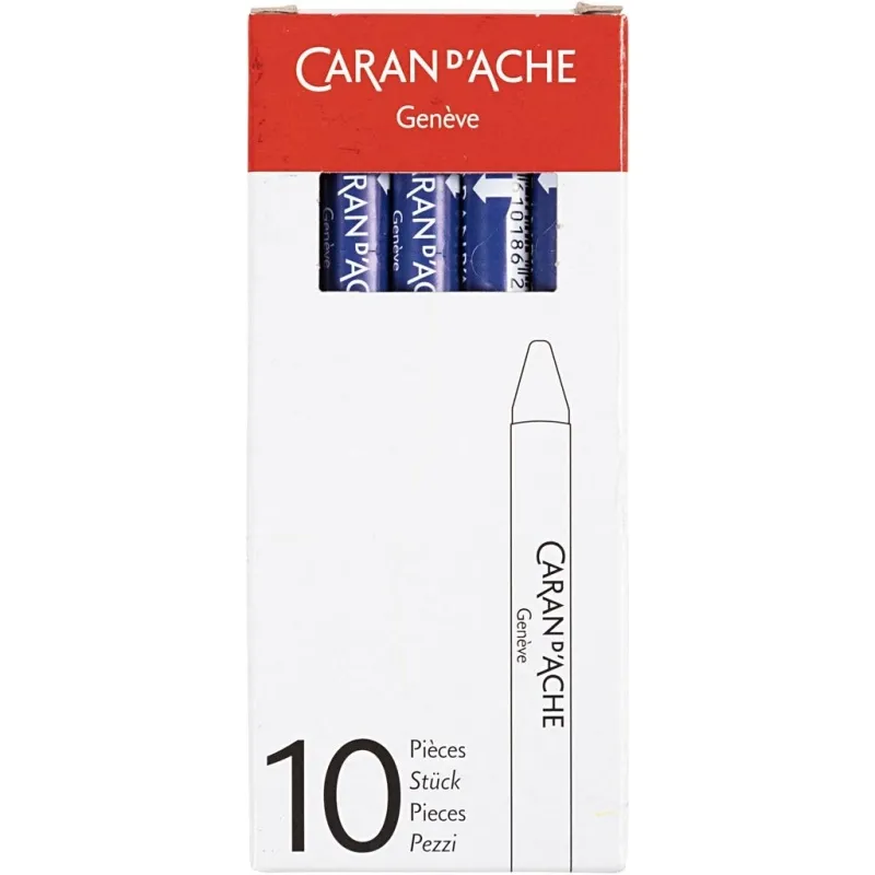 CARAN D’ACHE Neocolor II, L 10 cm, Dicke 8,5 mm, Preußischblau (159), 10 Stk/ 1 Pck