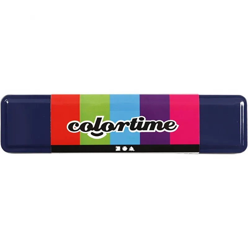 Wasserfarben-Set, Größe 12x30 mm, Sort. Farben, 12 Farbe/ 1 Pck