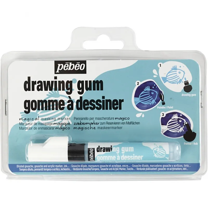 Drawing Gum, Strichstärke 3-4 mm, 1 Stk
