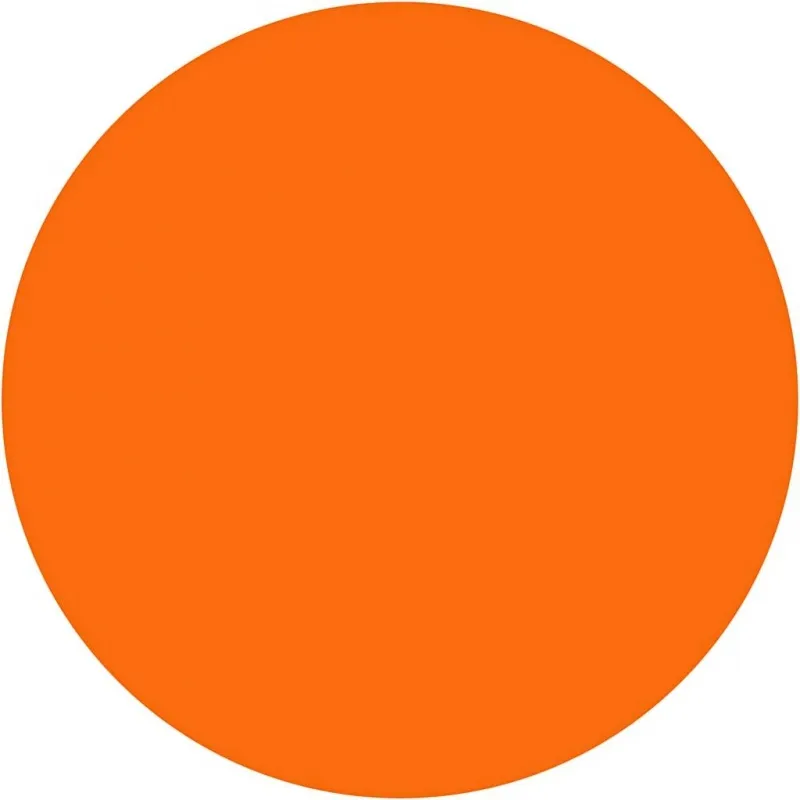 Wasserfarben, H 16 mm, D 44 mm, Orange, 6 Stk/ 1 Pck