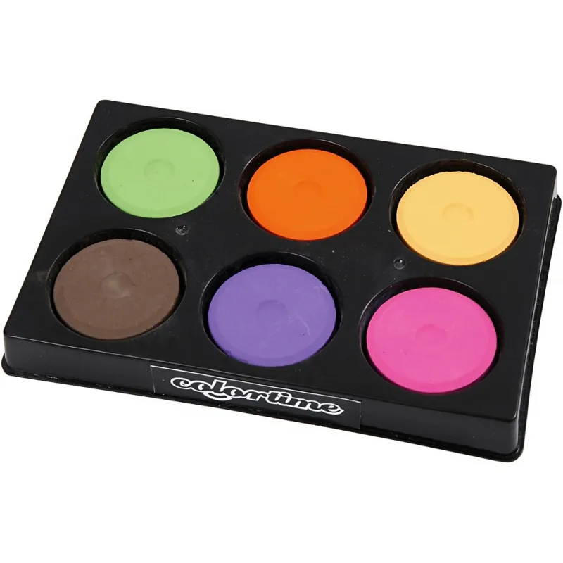 Wasserfarben, H 19 mm, D 57 mm, Zusätzliche Farben, 1 Pck