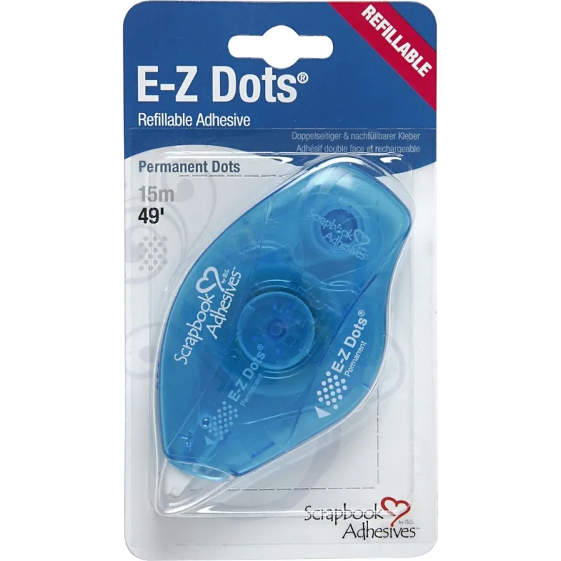 E-Z Runner®, Punkte, permanent, B 8 mm, 13 m/ 1 Rolle
