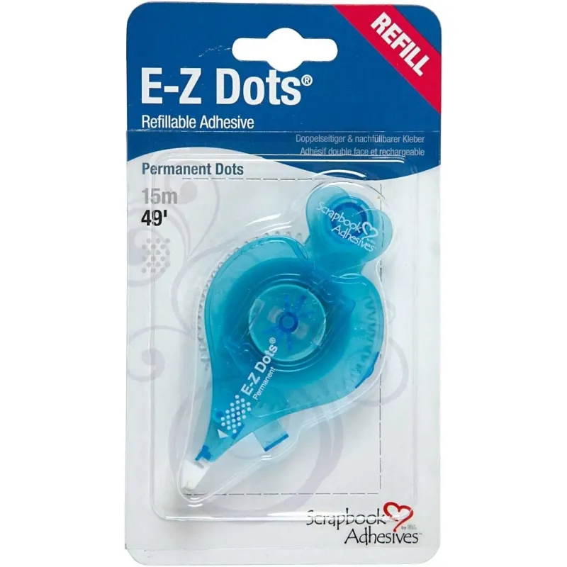 E-Z Runner® - Nachfüllpackung, Punkte, permanent, B 8 mm, 13 m/ 1 Rolle