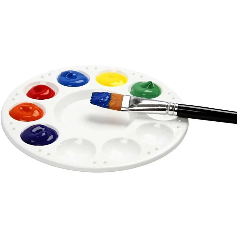 Acrylfarben, Mattglänzend, Halbtransparent, Primärrot, 500 ml/ 1 Fl.