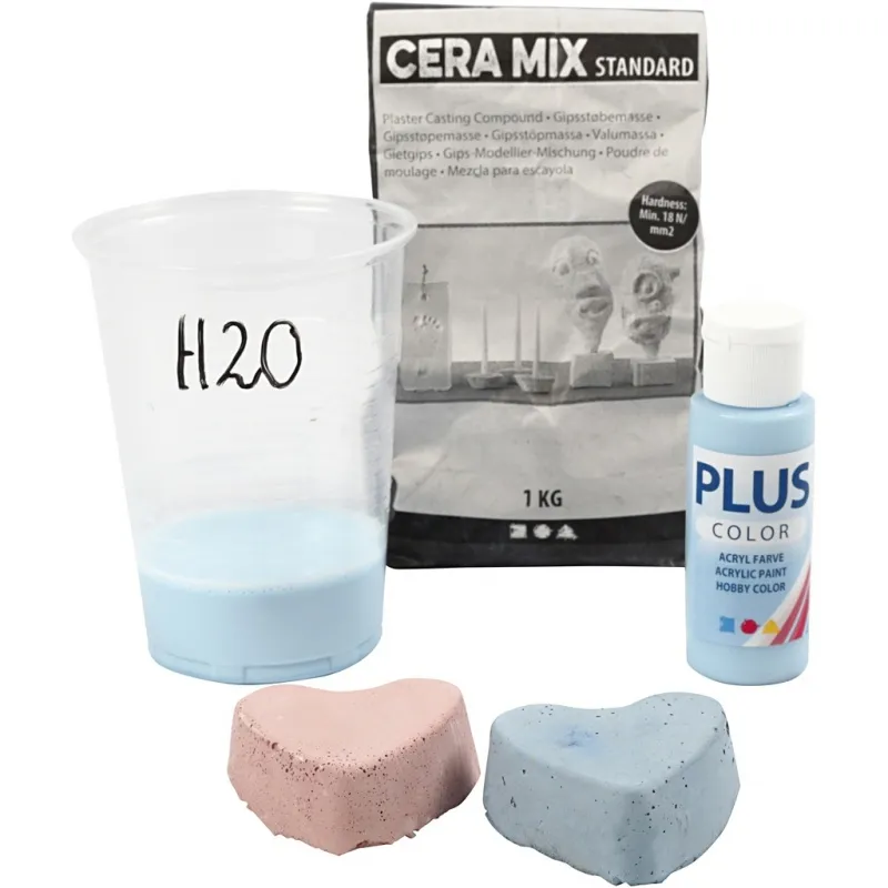 Silikonform, Herzen, H 3,5 cm, L 7 cm, B 6 cm, 100 ml, 1 Stk