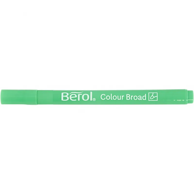 Berol Colour Broad Filzstifte, D 10 mm, Strichstärke 1-1,7 mm, Sortierte Farben, 12 Stk/ 1 Pck